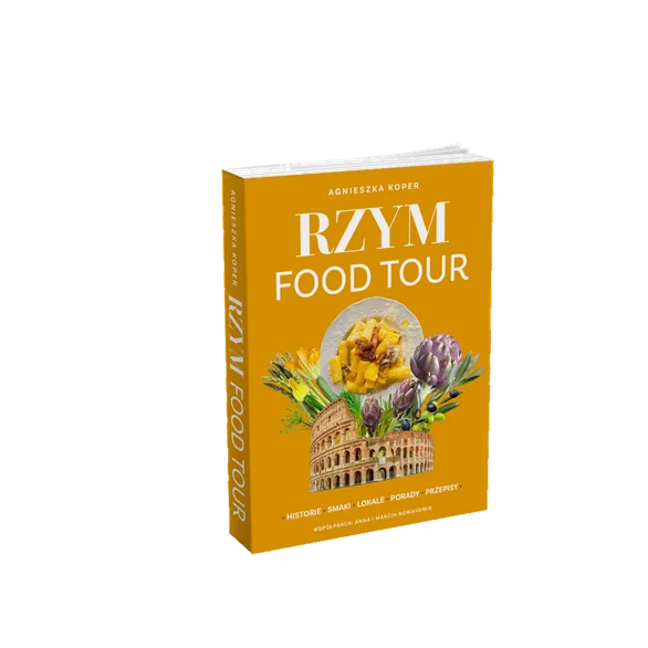 Książka „Rzym Food Tour”